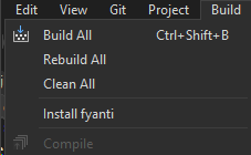 Build All screenshot